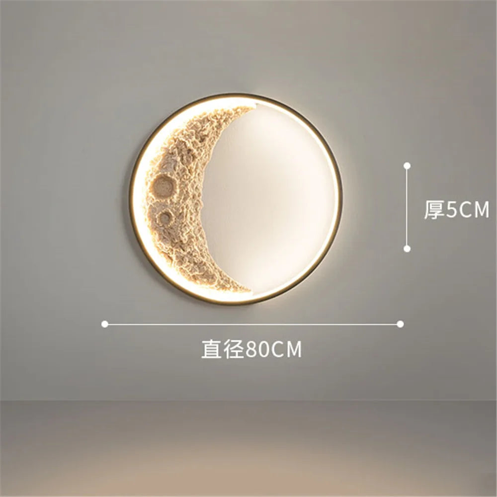 applique murale led ronde post-moderne design pour décoration intérieure - vue 6 sur 10