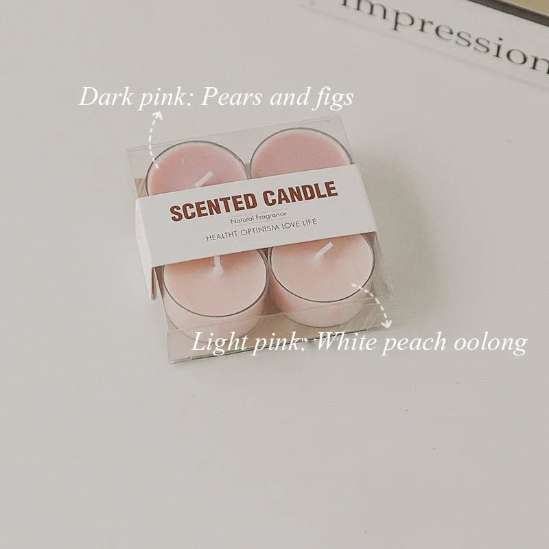 lot de 4 bougies parfumées en cire de soja pour décorations et événements - vue 11 sur 12