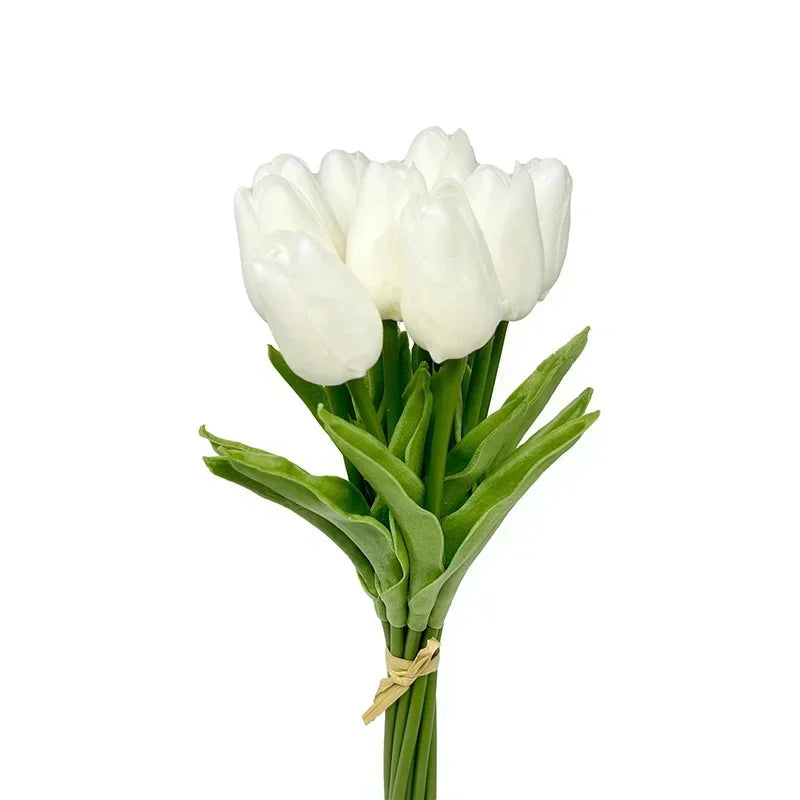 lot de tulipes artificielles pour décoration de mariage et intérieur - vue 14 sur 14