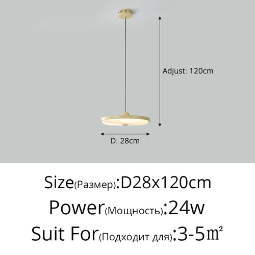 Moderne Pendelleuchte mit drei Köpfen und Augenschutz - vue 12 sur 15