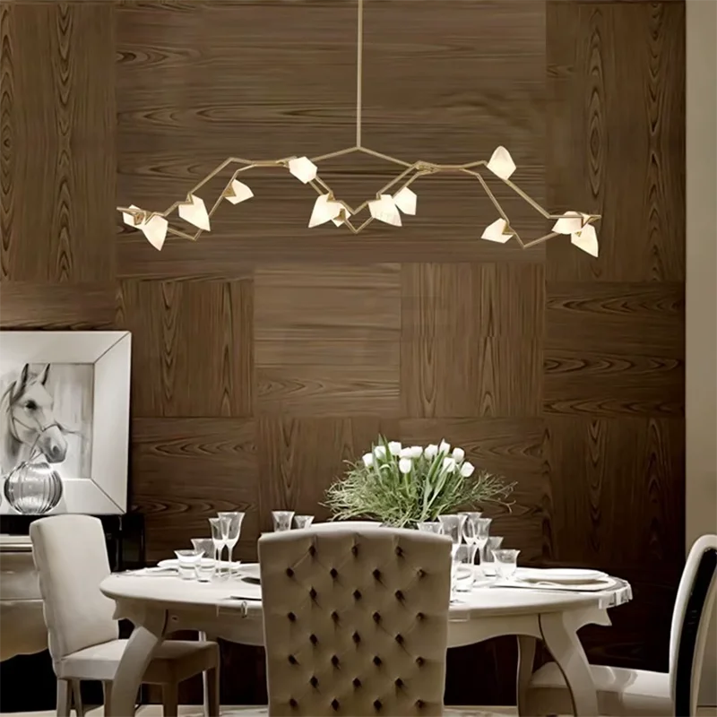 Lustres modernes salle à manger éclairage intérieur led pour l'éclairage intérieur du salon - vue 6 sur 14