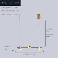 plafonnier led suspendu design moderne idéal pour salon table cuisine