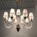 Vintage-Kronleuchter aus Kupfer mit LED für luxuriöse Innendekoration