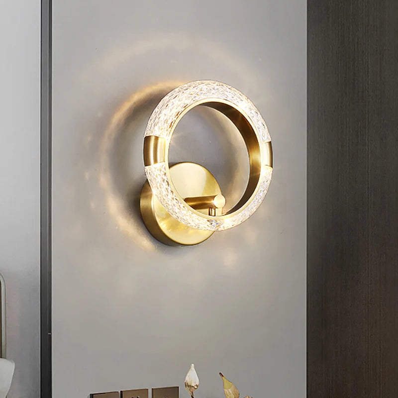 applique murale led moderne luminaire décoratif d'intérieur créatif - vue 4 sur 9