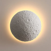 applique murale simulation lune led pour villa créative