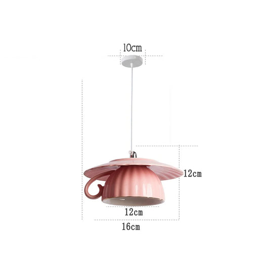 Moderne LED-Pendelleuchte aus Keramik in Teekannenform für die Küche - vue 27 sur 30