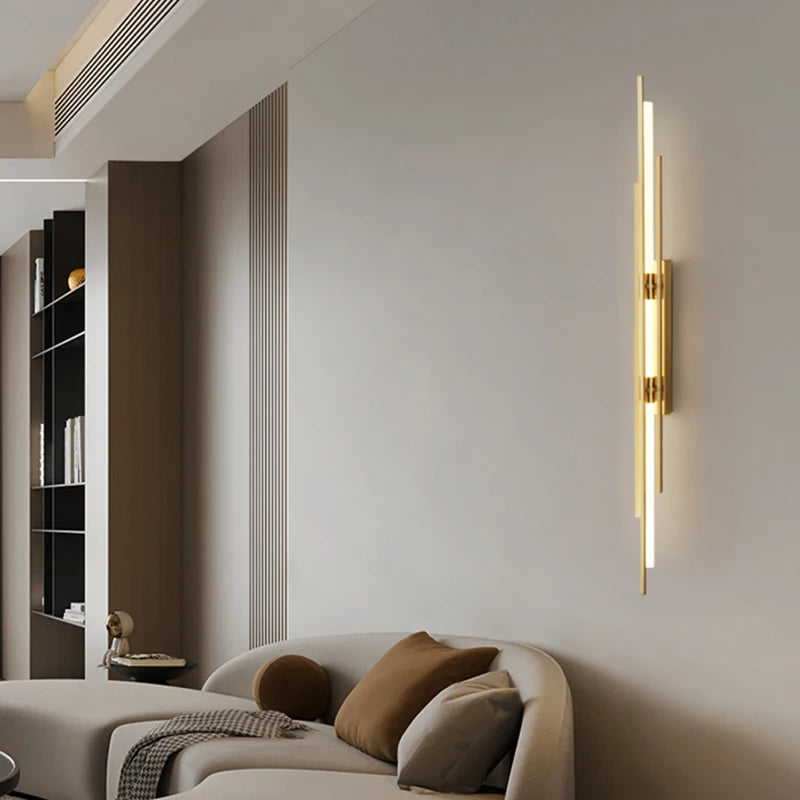 applique murale led minimaliste style art déco - vue 2 sur 14