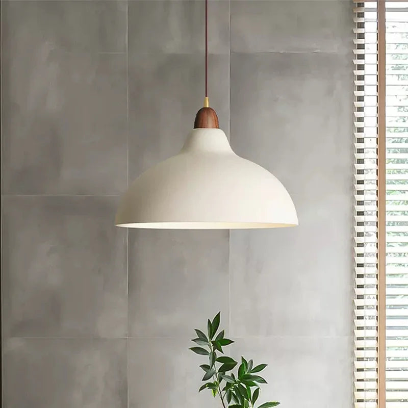 Lustre LED nordique lampes suspendues industrielles luminaire d'intérieur pour salon salle à manger cuisine décor noir blanc suspension - vue 7 sur 10