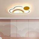 LED-Deckenleuchte Regenbogenwolke für das Kinderzimmer