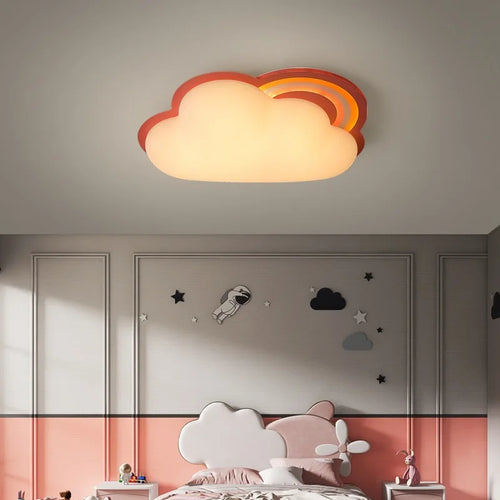 Deckenleuchte Wolke für das Kinderzimmer – Jungen und Mädchen – Dekorative Beleuchtung - vue 3 sur 8