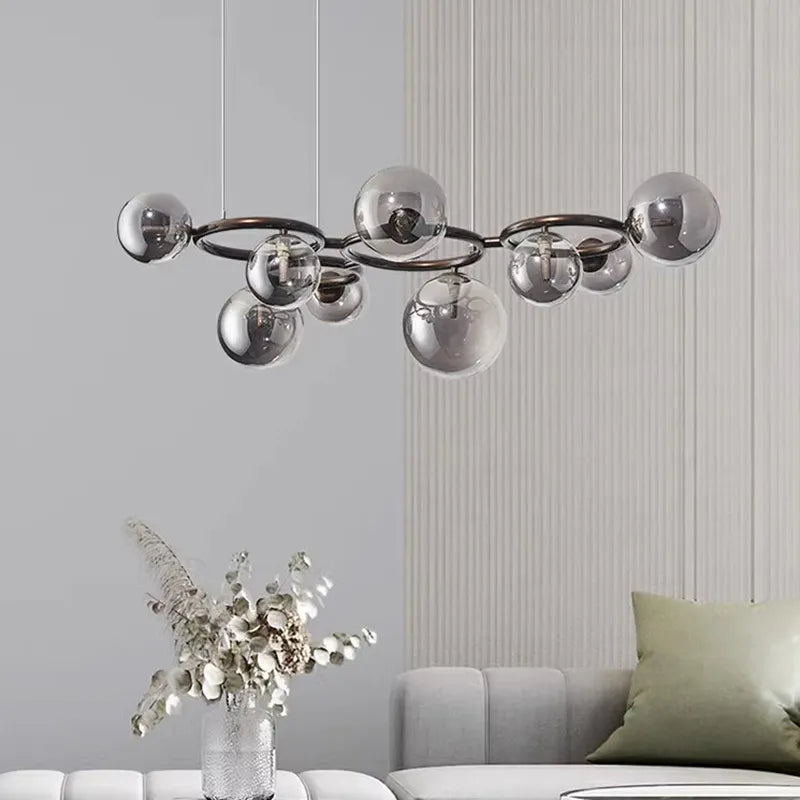 Lustres de décoration nordique pour salle à manger lustre lampes suspendues lampes suspendues pour plafonnier éclairage intérieur - vue 4 sur 18