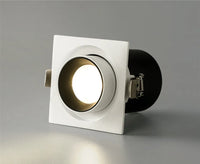 spot led encastré rotatif 360° carré extensible