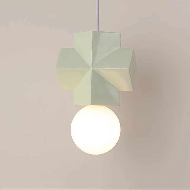 suspension romantique design géométrique pour enfants - vue 7 sur 12