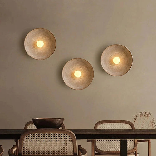 Applique murale japonaise moderne Vintage
