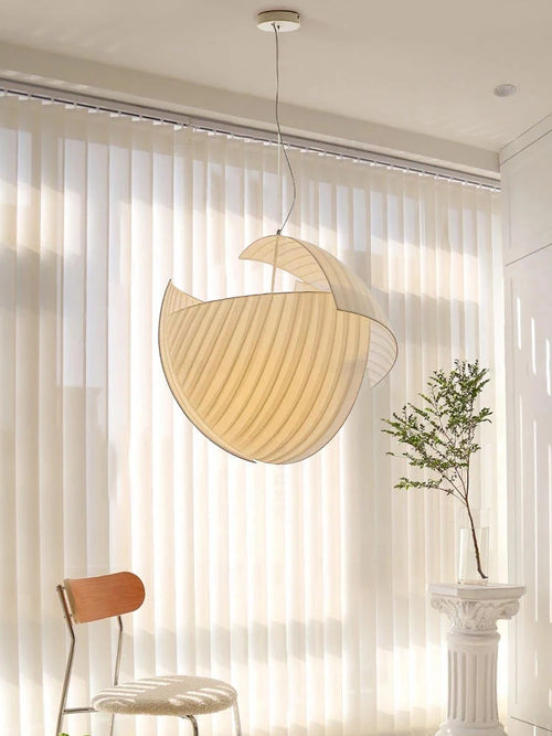 LED-Kronleuchter im Wabi-Sabi-Stil für die Innendekoration - vue 6 sur 7