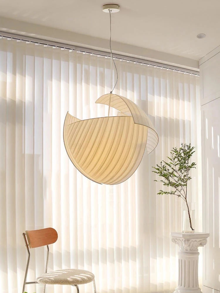 LED-Kronleuchter im Wabi-Sabi-Stil für die Innendekoration - vue 6 sur 7