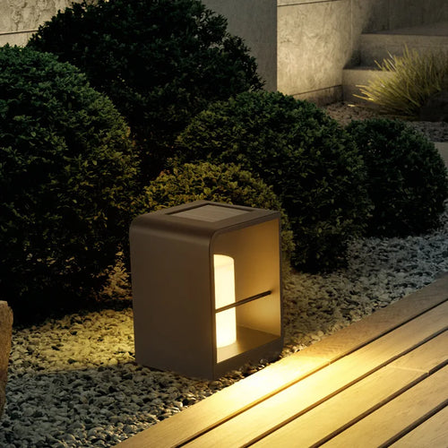 Wasserdichte LED-Solarleuchte für Garten und Hof - vue 5 sur 21