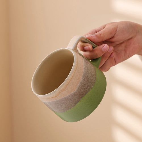 Mug ceramique porcelaine artisanal design elegant maison bureau