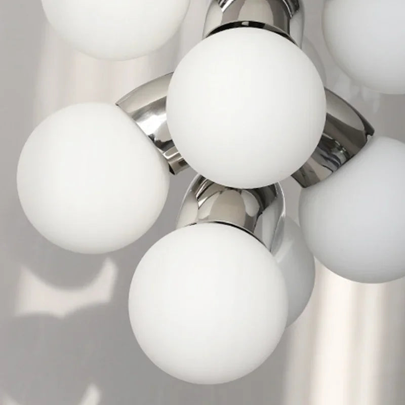 Kreativer LED-Kronleuchter in Traubenform für den Innenbereich - vue 5 sur 12