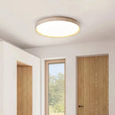 plafonnier Led en pierre Downlight monté en Surface rétro luminaires noyer bûche bois couleur chambre salon grande lumière