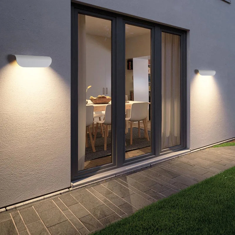 applique murale extérieure à led étanche pour décoration divers espaces - vue 5 sur 7