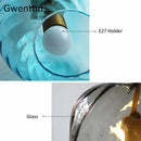 suspension en verre moderne pour décoration intérieure et luminaires