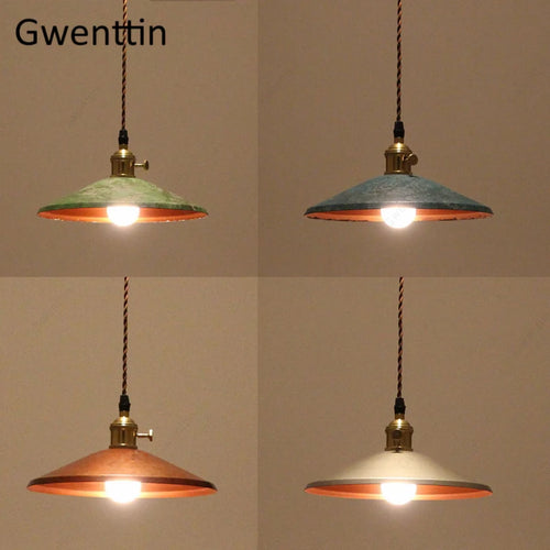 suspension rétro en fer pour décoration d'intérieur moderne - vue 6 sur 10