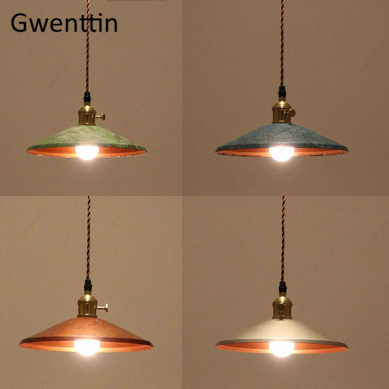 suspension rétro en fer pour décoration d'intérieur moderne - vue 5 sur 10