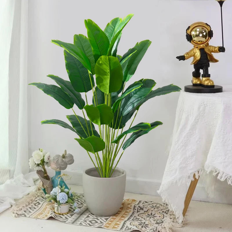 plantes artificielles palmier tropical faux pour décoration intérieure extérieure - vue 6 sur 6