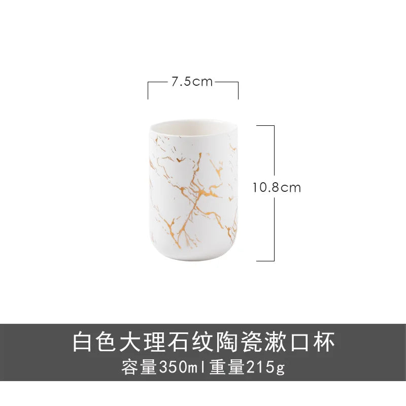 ensemble de toilette céramique pour voyage pratique et portable - vue 12 sur 11