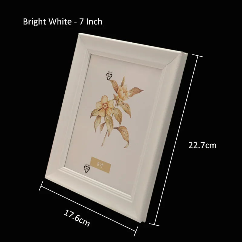 cadre photo rétro en plastique pour décoration murale et de table - vue 20 sur 20