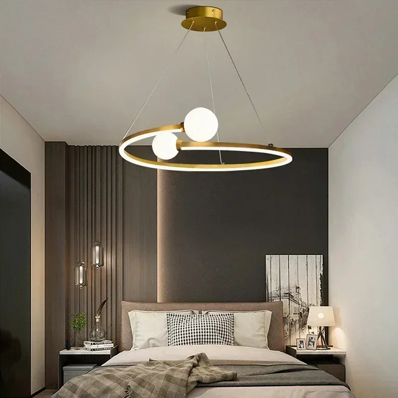 Lustre design LED salon suspension fer Restaurant lampe suspendue décoration de la maison étude grenier Garage cuisine - vue 6 sur 9