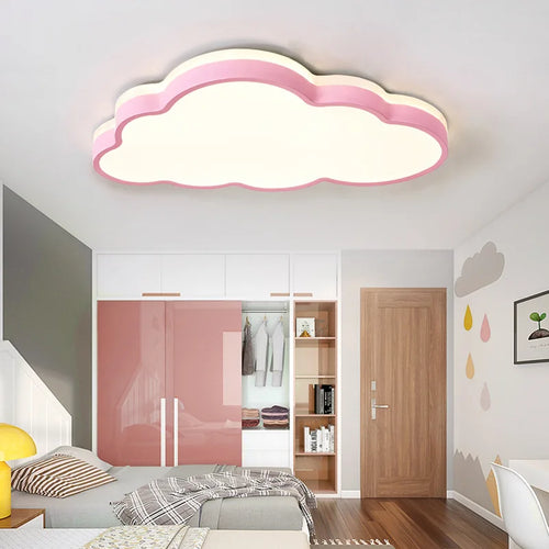 LED-Deckenleuchte modernes Design Wolkenform für Kinder - vue 4 sur 9