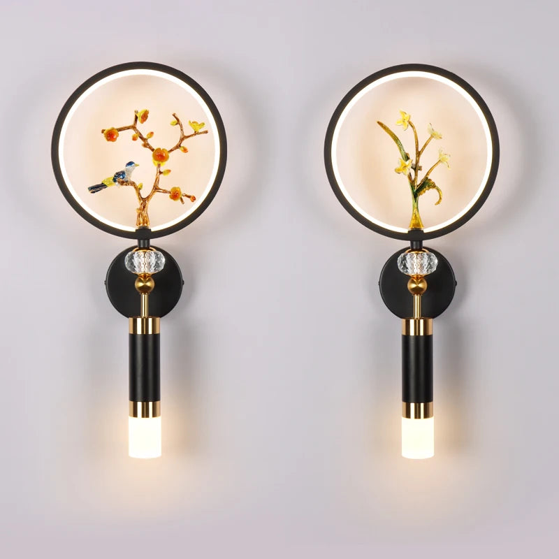 applique murale cristal en led pour éclairage intérieur luxe - vue 5 sur 10