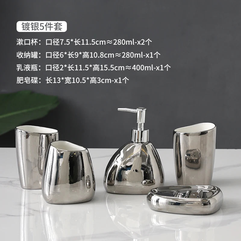accessoires de salle de bain en céramique pour décoration intérieure - vue 19 sur 23