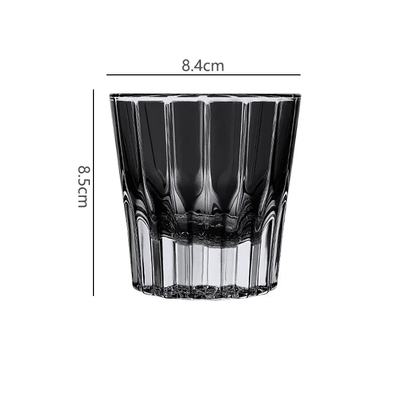verre whisky cocktail 200 ml rayures verticales design - vue 15 sur 15