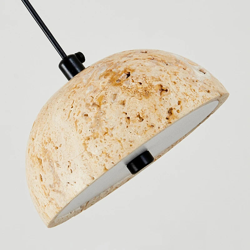 suspension wabi sabi trois têtes design minimaliste européen pour restaurants - vue 7 sur 6