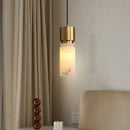lustre en marbre naturel avec cordon réglable