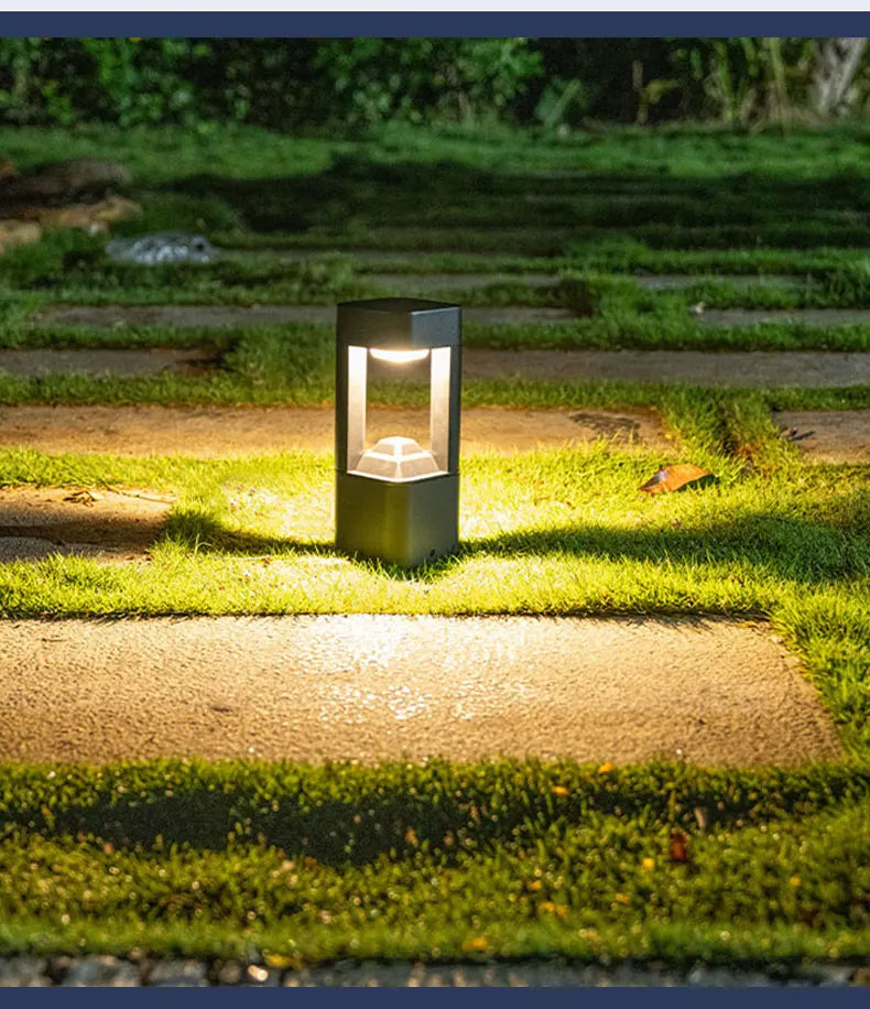 lampe de pelouse à led pour jardin et éclairage extérieur - vue 11 sur 10