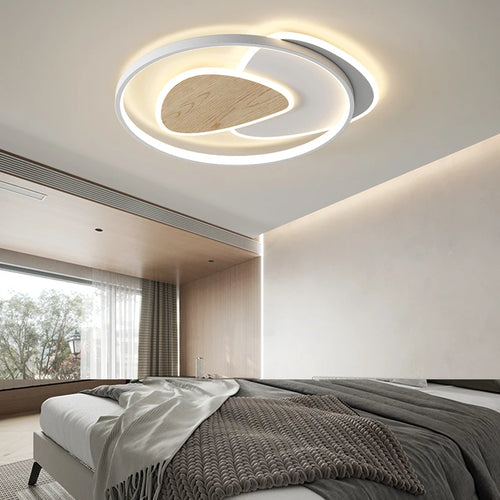 2023 Led Ceiling Light Ceiling Chandelier Simple Modern Ceiling Light Bedroom Light Home Decoration Room Led Light Fixture - vue 3 sur 8