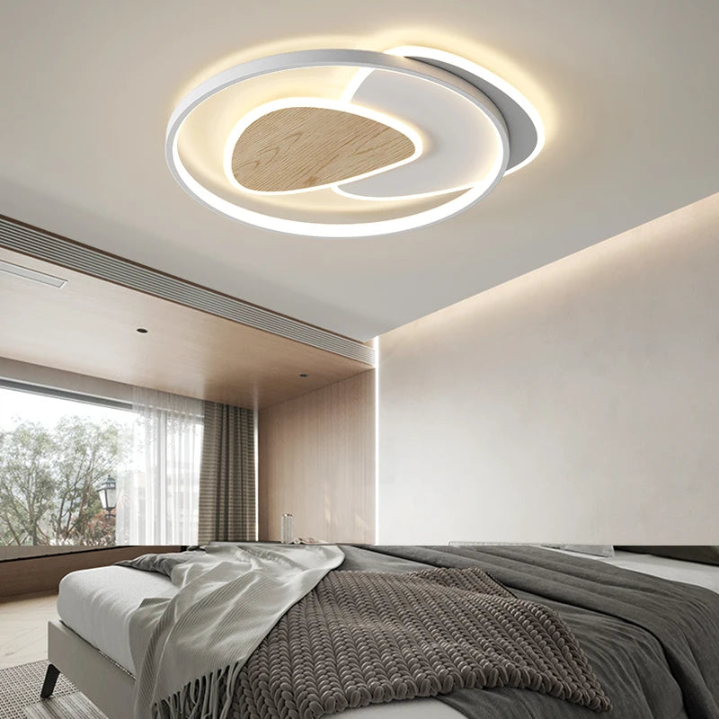 2023 Led Ceiling Light Ceiling Chandelier Simple Modern Ceiling Light Bedroom Light Home Decoration Room Led Light Fixture - vue 2 sur 8
