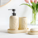distributeur de savon ensemble 5 pièces pour salle de bain