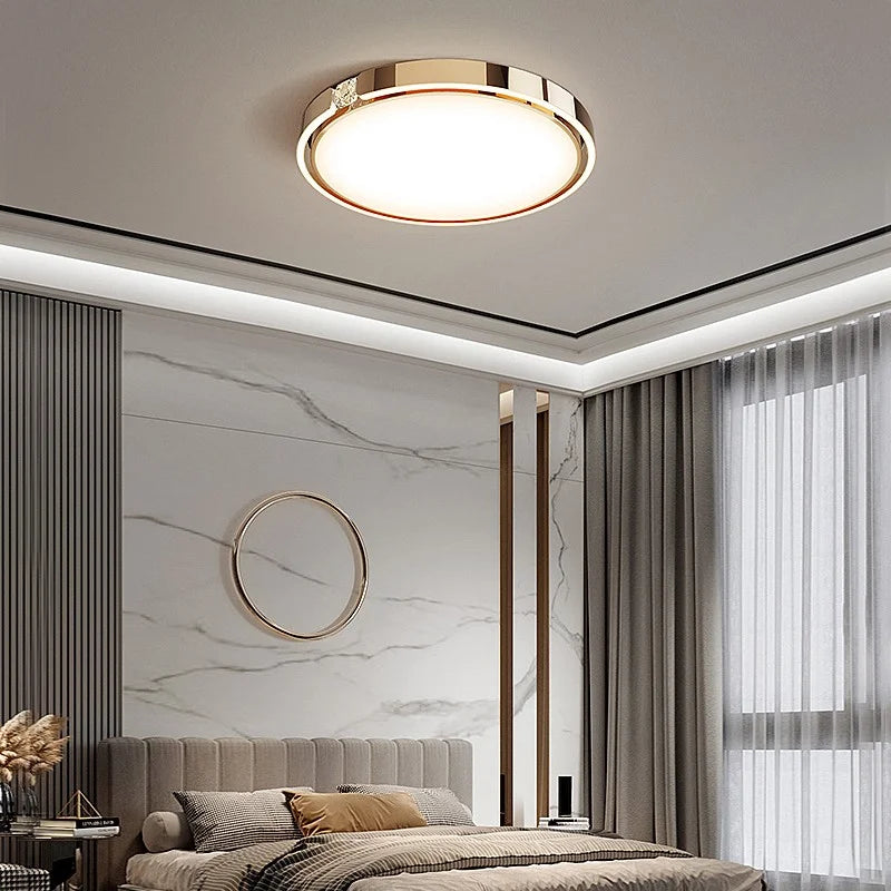 plafonnier led design nordique haut de gamme pour hôtel ou club - vue 4 sur 11