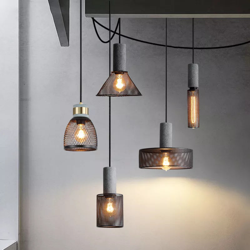 Loft Suspension lampes fer forgé led Vintage Salle à manger