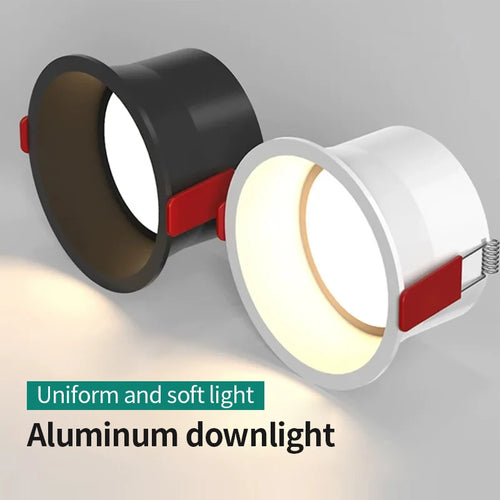 Runder LED-Einbauspot, dimmbar, drei Lichtfarben - vue 2 sur 8
