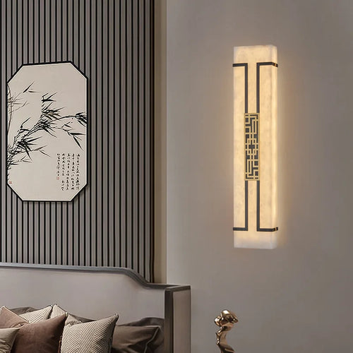 applique murale en marbre style chinois moderne décoratif