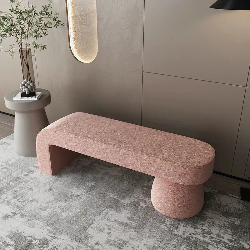 tabourets à langer en laine d'agneau pour un intérieur élégant - vue 4 sur 33