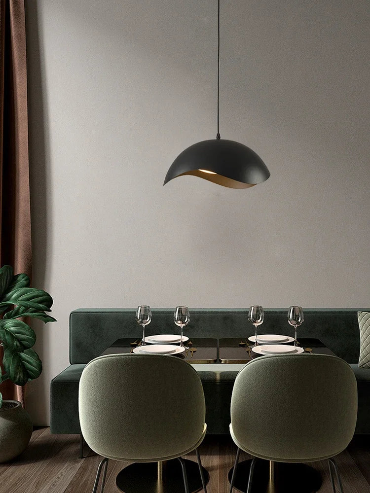 lustre nordique design ovni suspension décorative intérieure - vue 3 sur 6