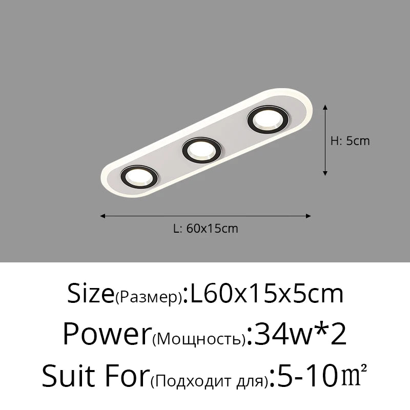 plafonnier led moderne pour décoration intérieure élégante et contemporaine - vue 14 sur 20