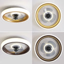 Ventilateurs De Plafond 50CM Lumière Chambre Salon Salle À Manger Lames Invisibles Ventilateurs Silencieux Éclairage Bas Ventilateur De Sol Lampe Ventilateur